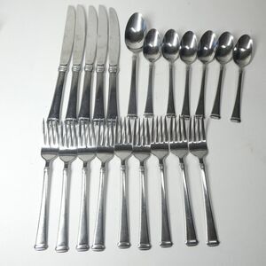 Mikasa Harmony Stainless Flatware Lot 21pcs Forks Spoons Knives